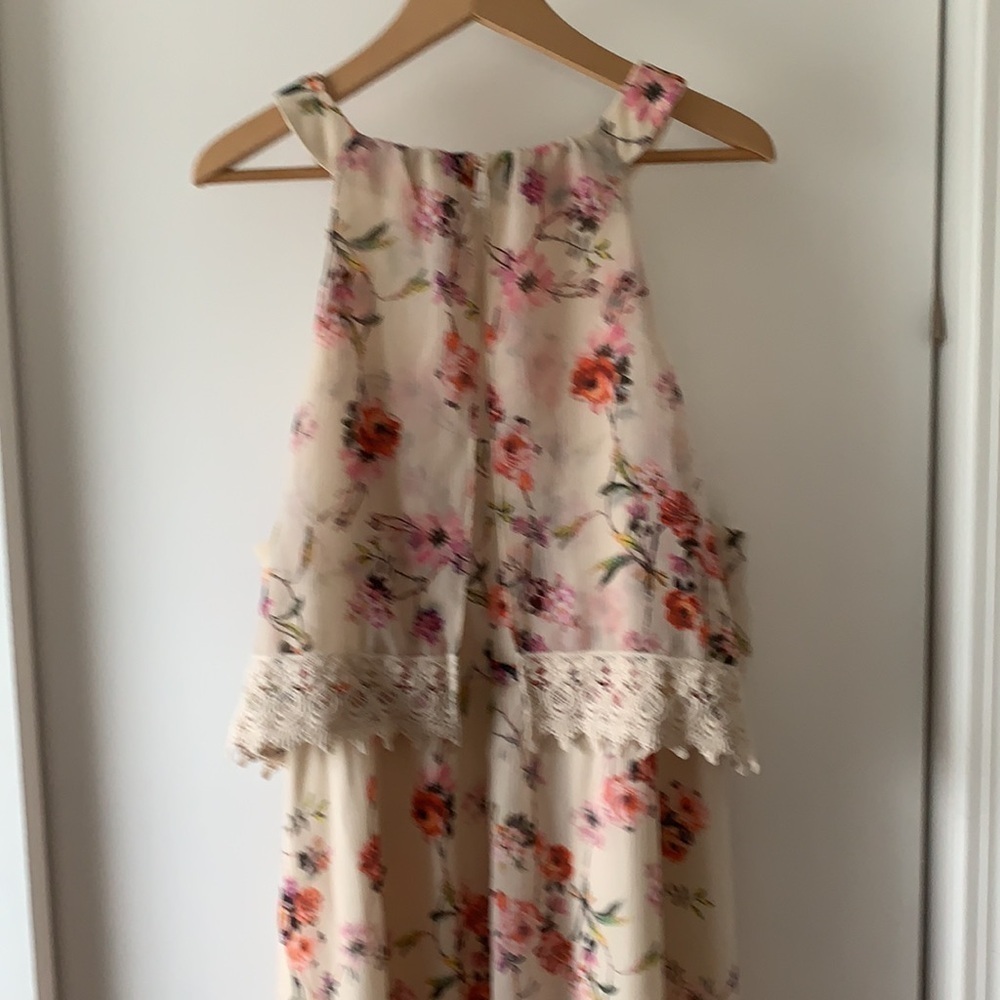 Adrianna Papell Bonita Floral Maxi Dress 22W - Picture 7 of 13